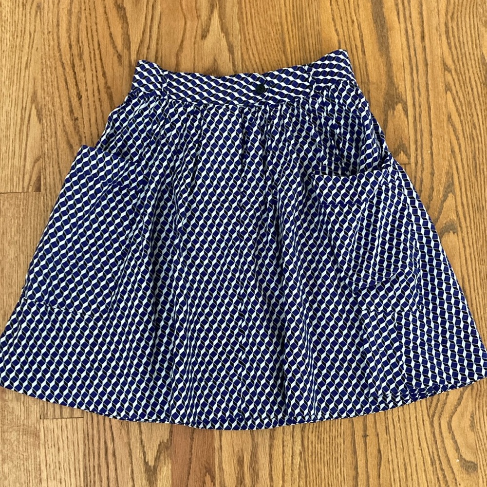 Apiece Apart cotton/ silk skirt with pockets